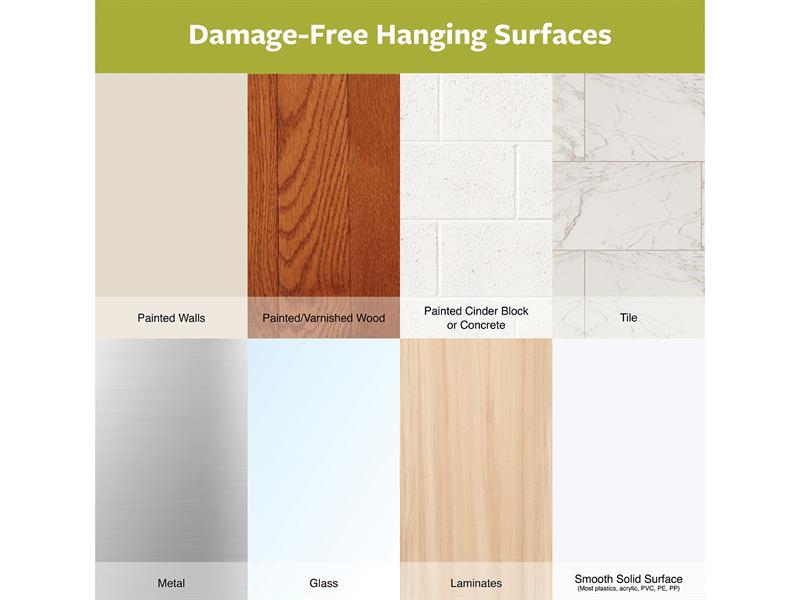 Command™ Picture Hanging Strips Set, Medium & Large (Pack 12) COM17209