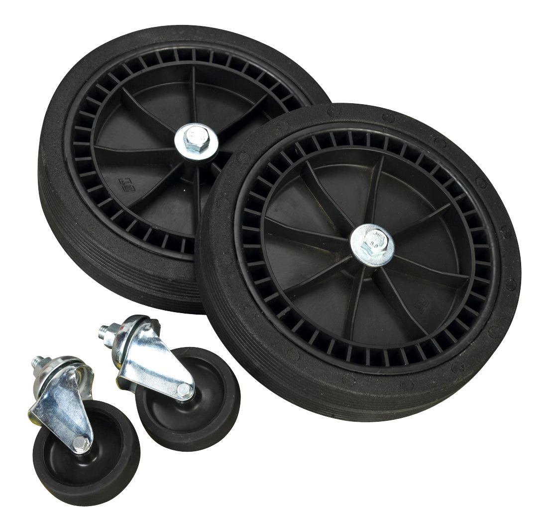 Sealey Wheel Kit for Fixed Compressors 2 Castors 2 Fixed COMPKIT5