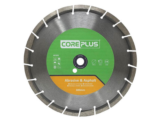 CorePlus AB300 Abrasive & Asphalt Diamond Blade 300mm CORDBAB300