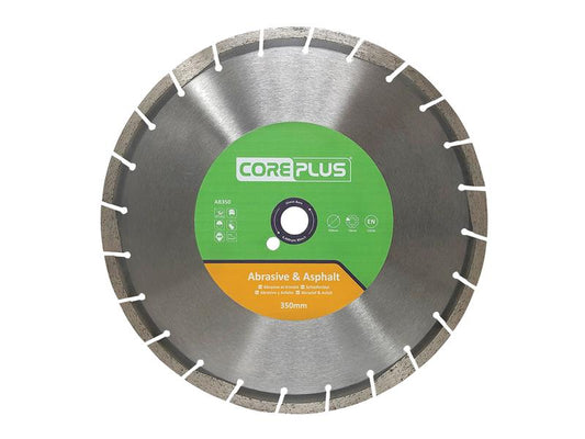 CorePlus AB350 Abrasive & Asphalt Diamond Blade 350mm CORDBAB350