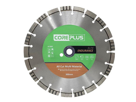 CorePlus AC300E Elite All Cut Multi-Material Diamond Blade 300mm CORDBAC300E