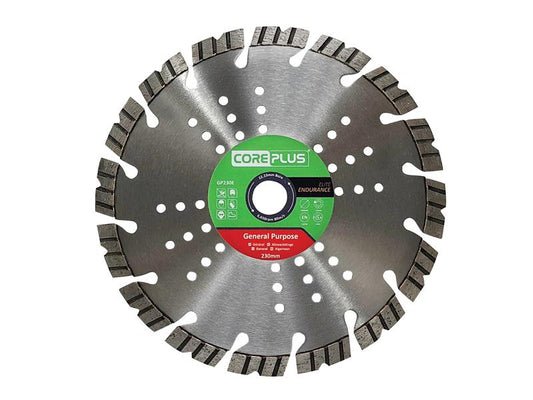 CorePlus GP230E Elite General-Purpose Diamond Blade 230mm CORDBGP230E