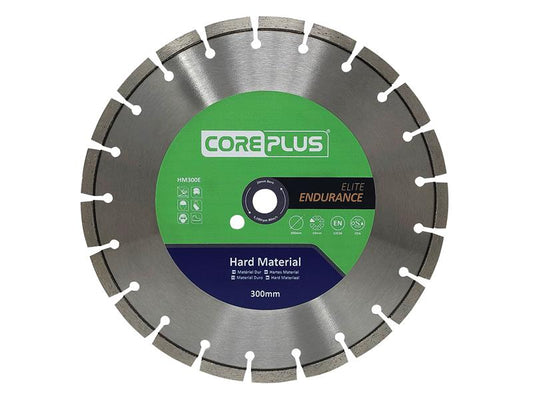 CorePlus HM300E Elite Hard Material Turbo Diamond Blade 300mm CORDBHM300E