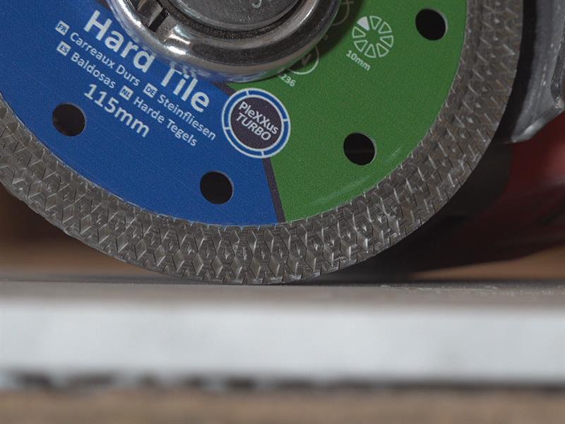 CorePlus Porcelain Diamond Blade 115mm CDU of 15 Blades Bore 22.23 CORDBP115CDU