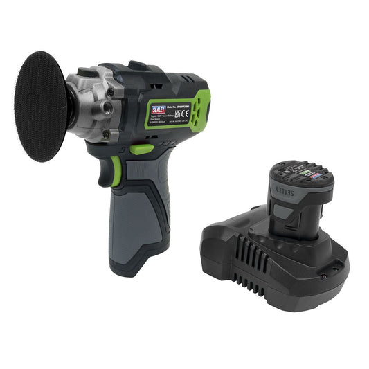 Sealey Cordless Polisher �75mm 10.8V 2Ah SV10.8 Series CP108VCP