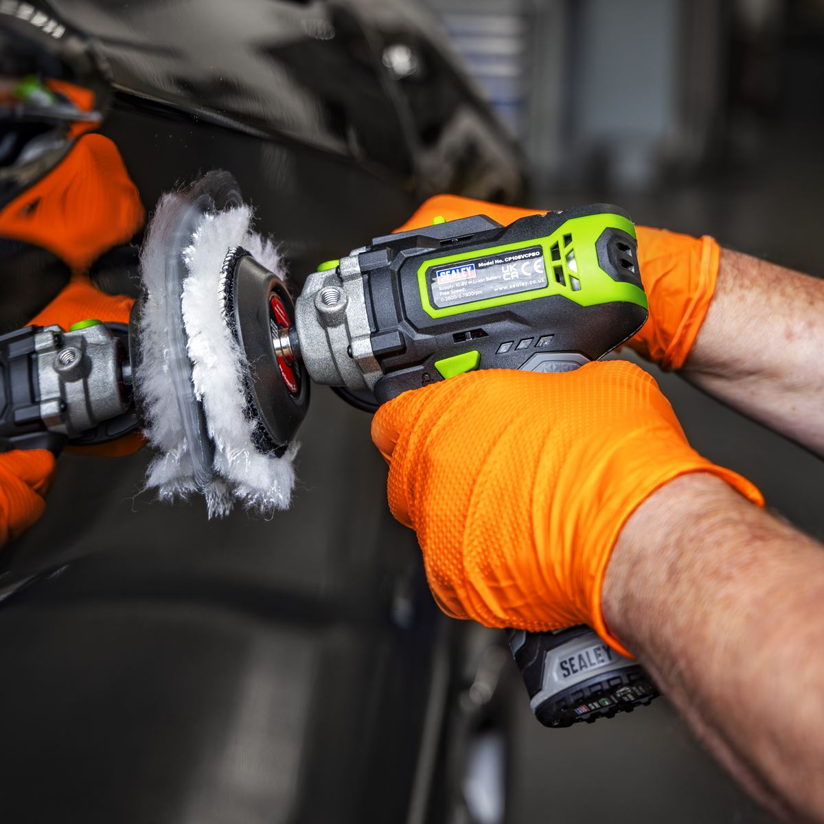 Sealey Cordless Polisher �75mm 10.8V 2Ah SV10.8 Series CP108VCP
