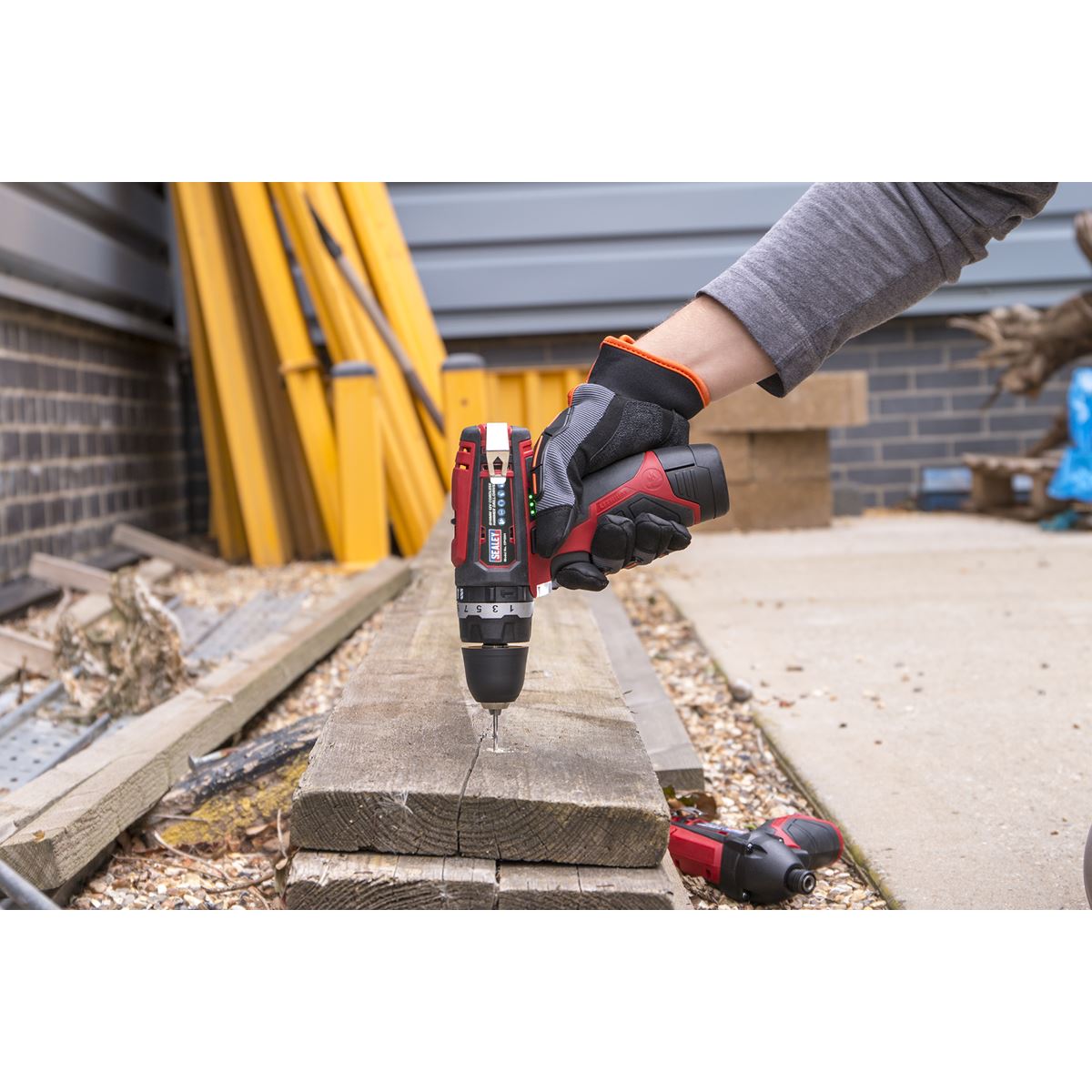Sealey Cordless Combi Drill �10mm 12V SV12 Series - Body Only CP1201