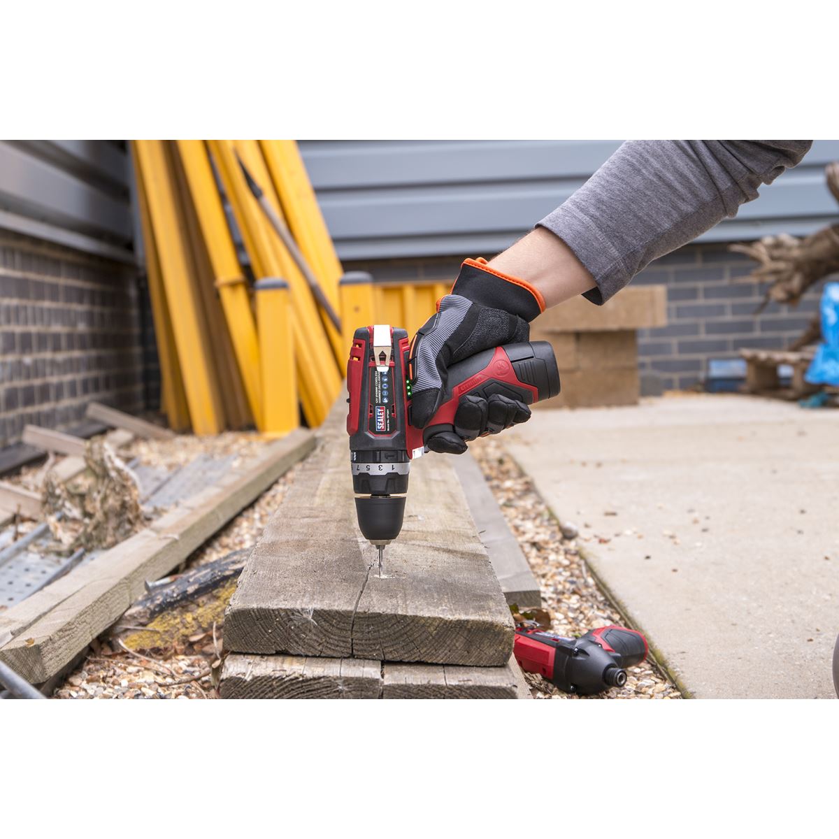 Sealey Cordless Combi Drill �10mm 12V SV12 Series - Body Only CP1201