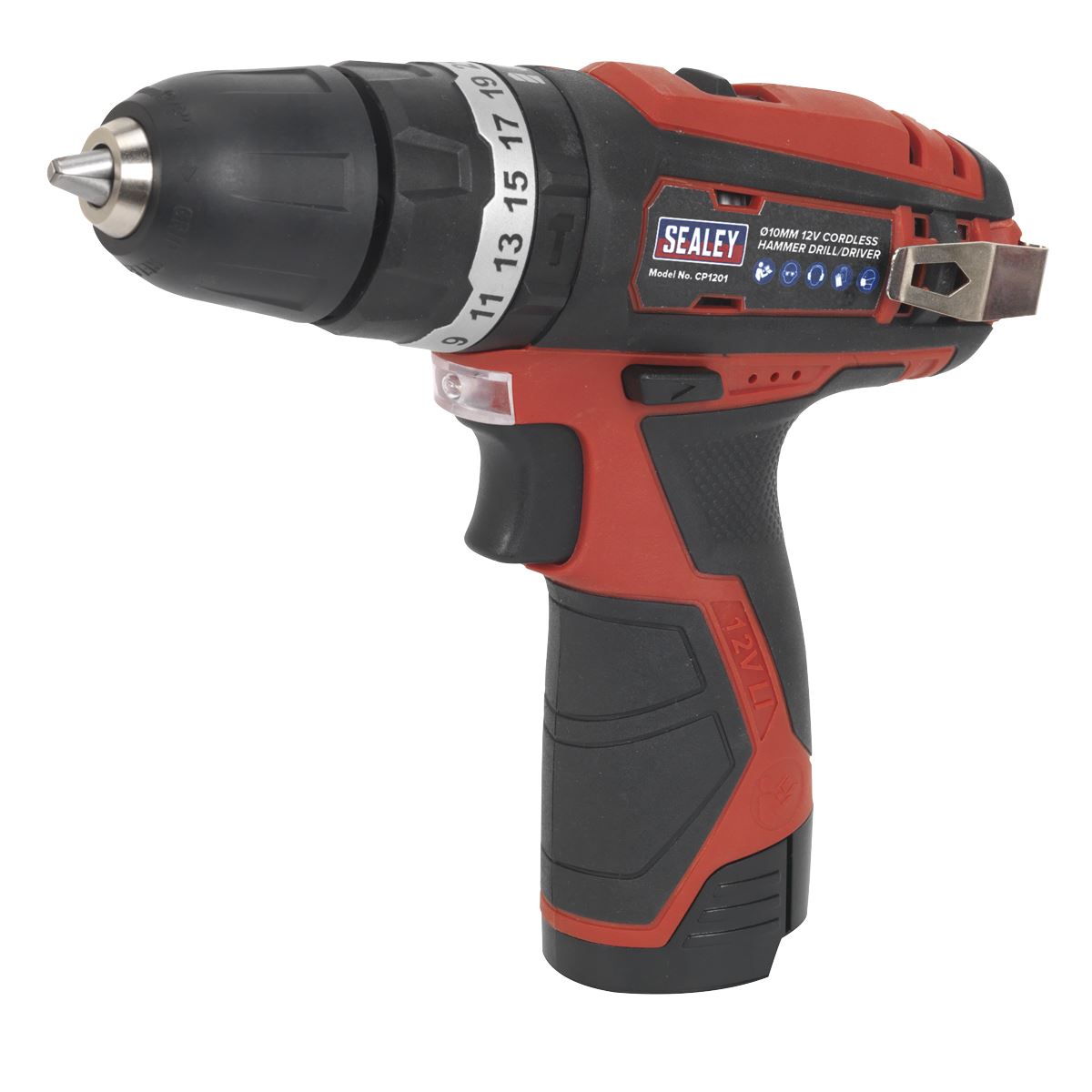 Sealey Cordless Combi Drill �10mm 12V SV12 Series - Body Only CP1201