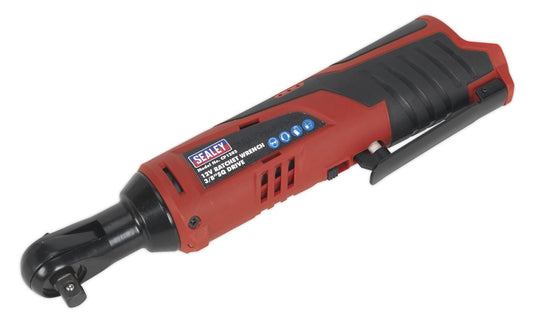 Sealey Cordless Ratchet Wrench 3/8"Sq Drive 12V SV12 Series - Body Only CP1202