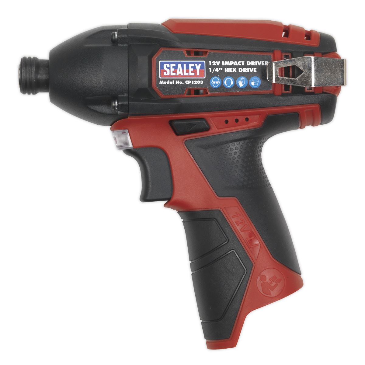 Sealey Cordless Impact Driver 1/4"Hex Drive 12V SV12 Series - Body Only CP1203