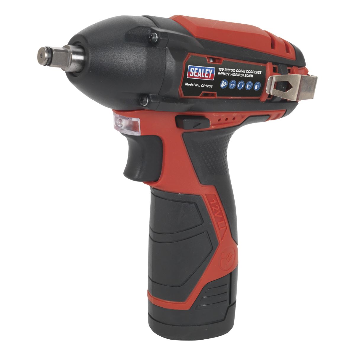 Sealey Cordless Impact Wrench 3/8"Sq Drive 12V SV12 Series - Body Only CP1204
