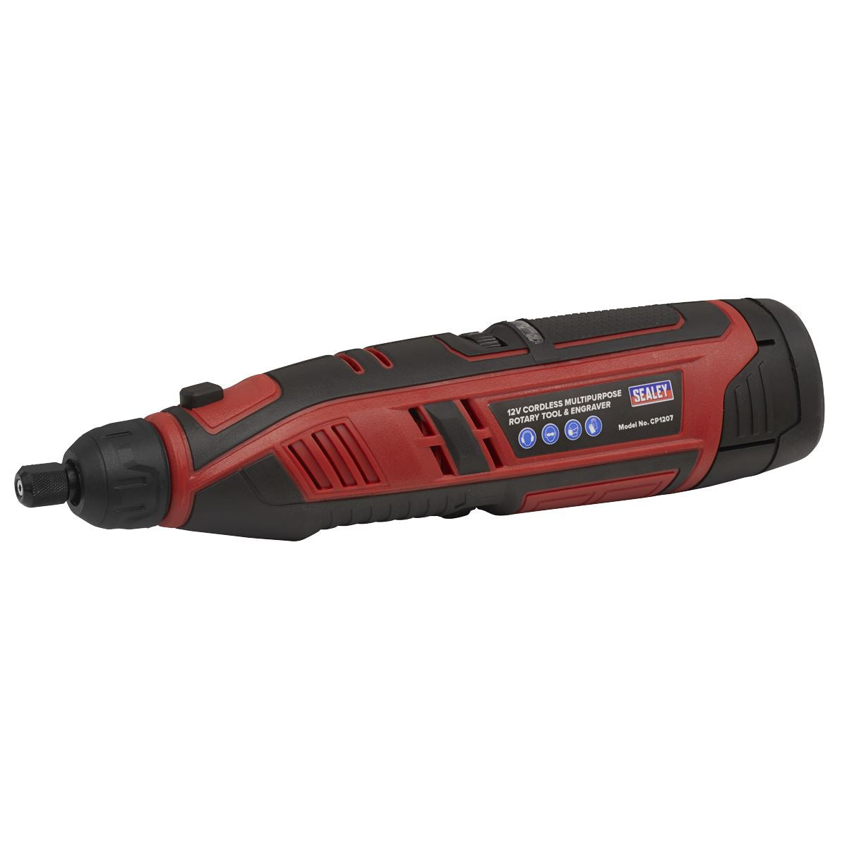 Sealey Cordless Multipurpose Rotary Tool & Engraver Kit 49pc 12V SV12 Series - Body Only CP1207