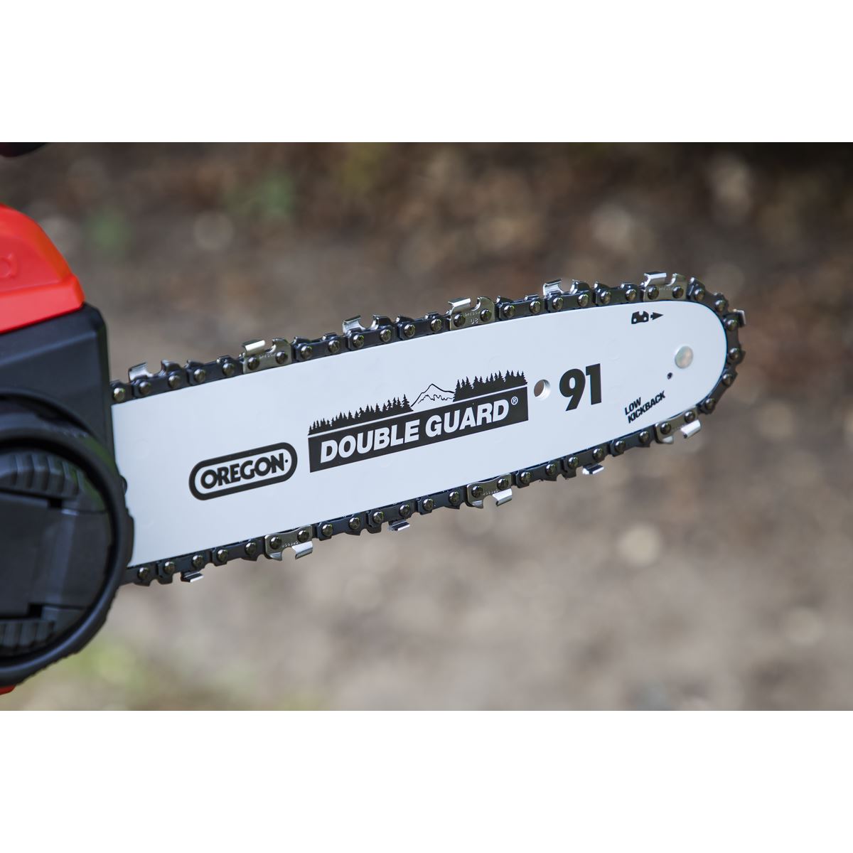 Sealey Cordless Chainsaw 25cm 20V 4Ah SV20 Series Kit 2 Batteries CP20VCHSKIT