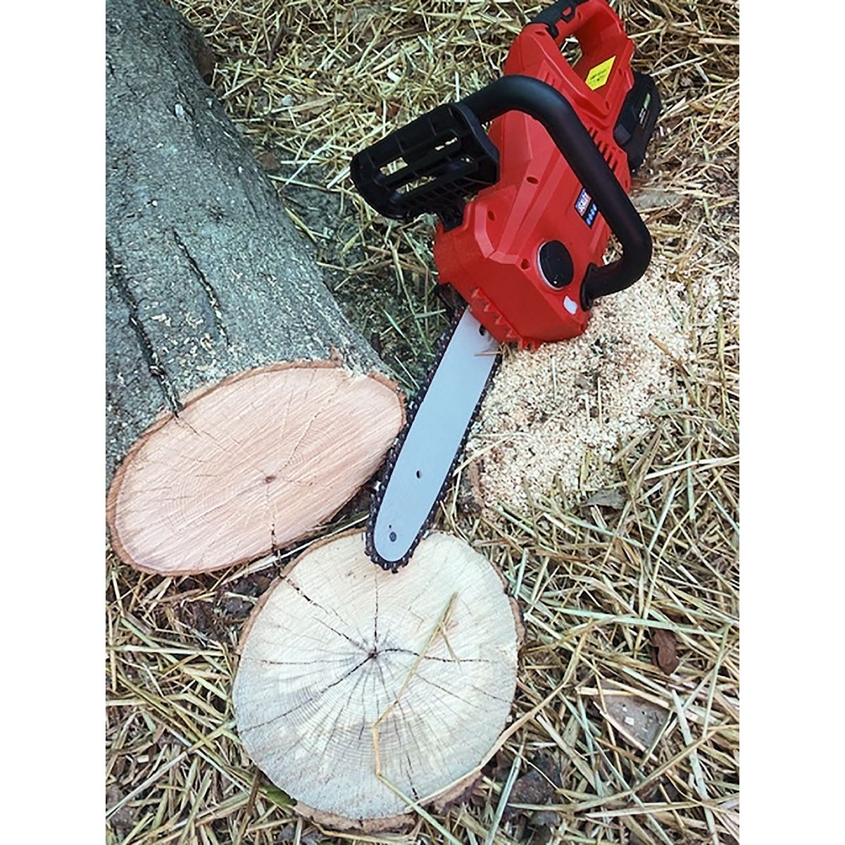 Sealey Cordless Chainsaw 25cm 20V 4Ah SV20 Series Kit 2 Batteries CP20VCHSKIT