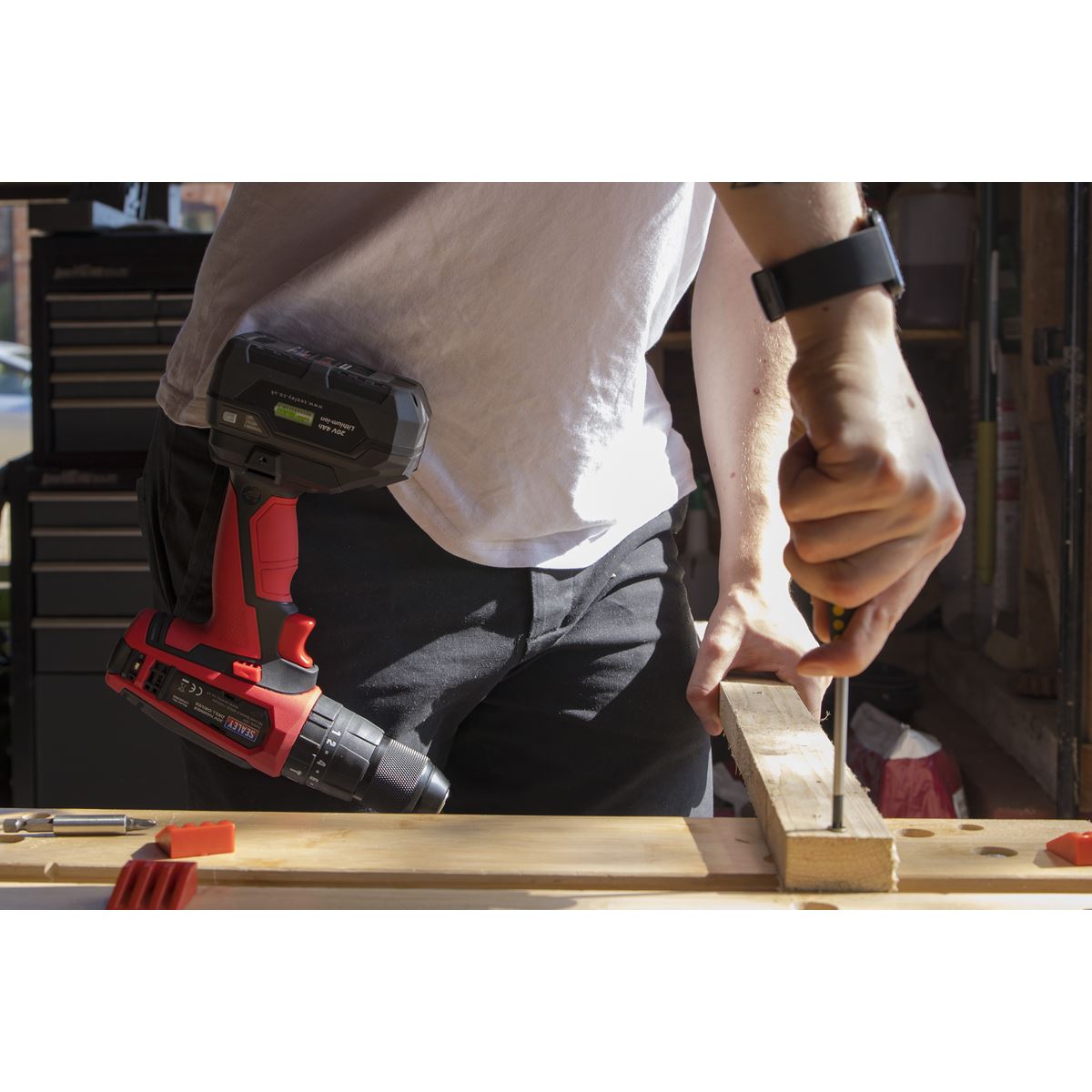 Sealey Combi Drill �13mm 20V SV20 Series - Body Only CP20VDD