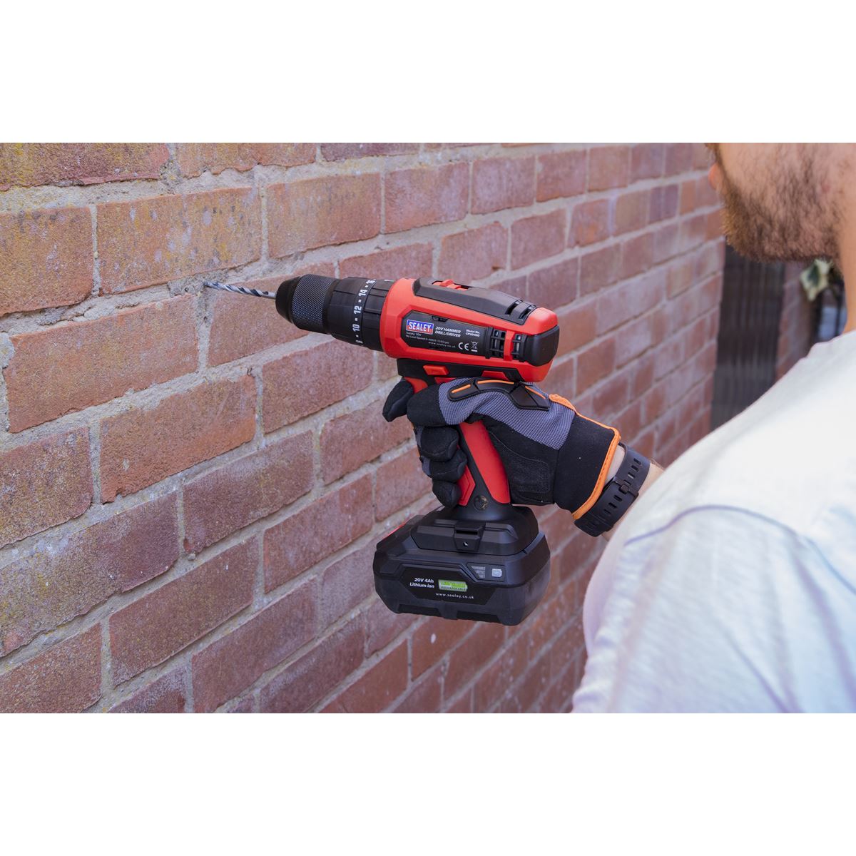 Sealey Combi Drill �13mm 20V SV20 Series - Body Only CP20VDD
