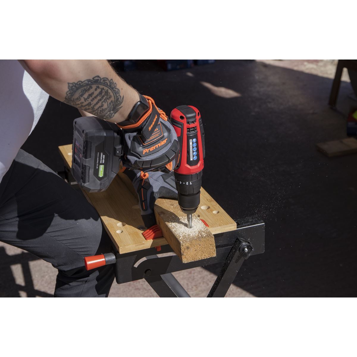 Sealey Combi Drill �13mm 20V SV20 Series - Body Only CP20VDD