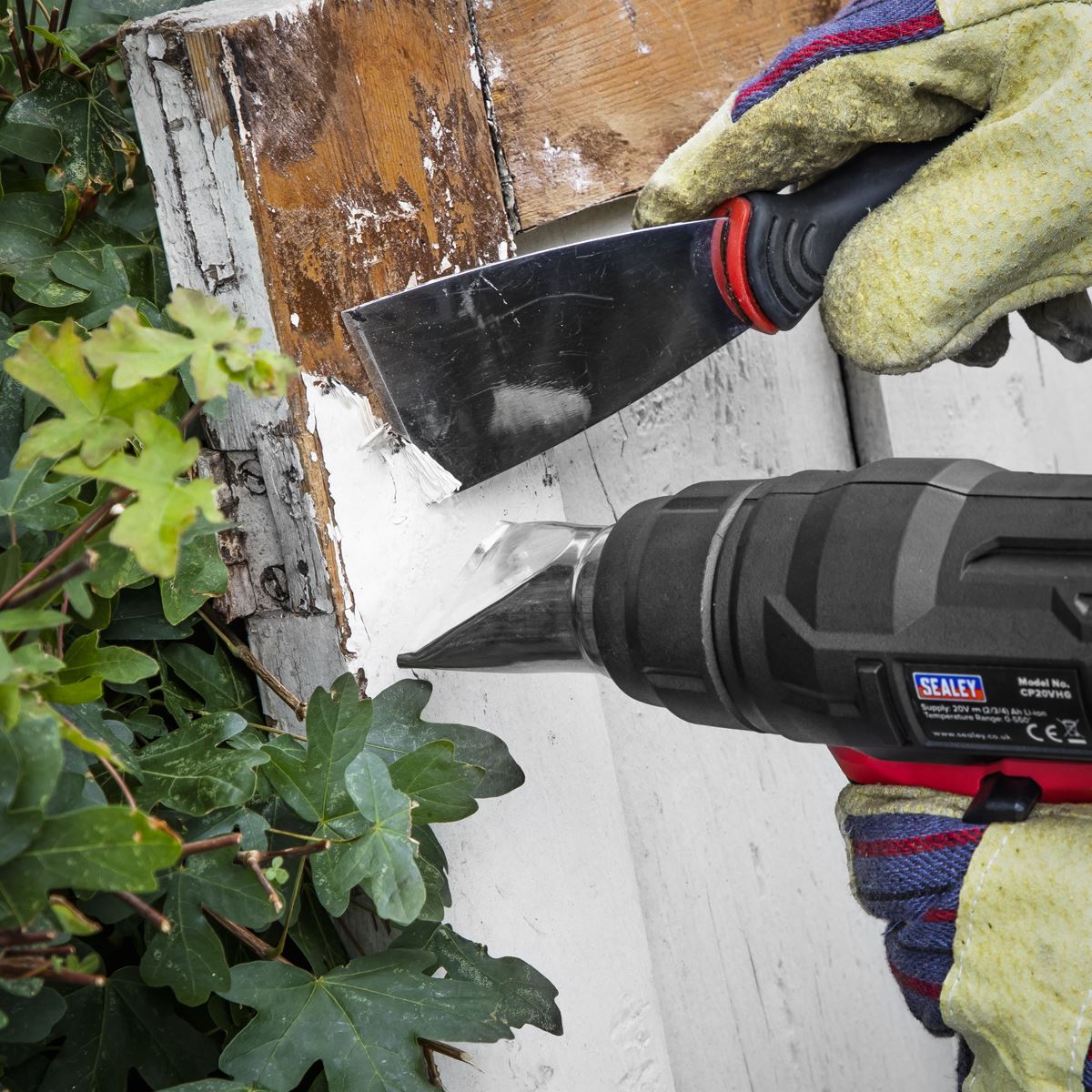 Sealey Cordless Hot Air Gun 20V SV20 Series - Body Only CP20VHG