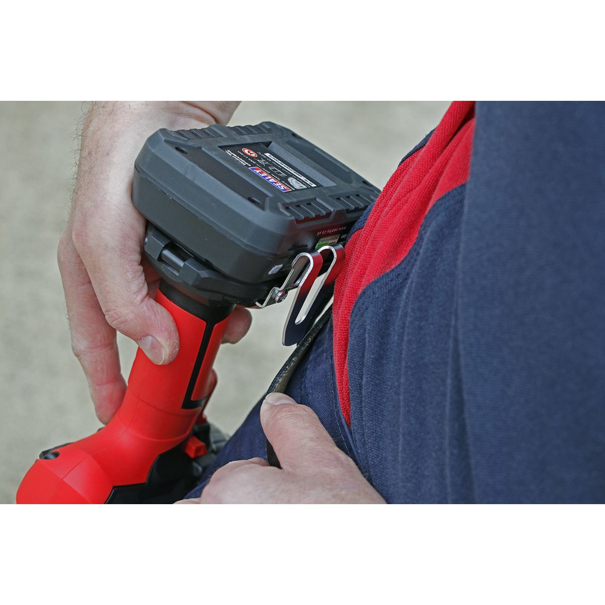 Sealey Impact Driver 20V SV20 Series 1/4"Hex Drive - Body Only CP20VID