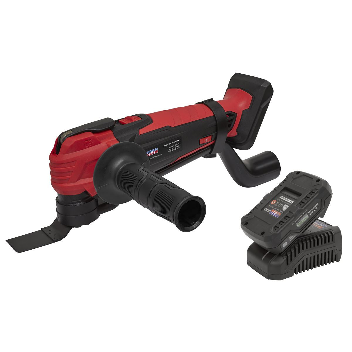 Sealey Cordless Oscillating Multi-Tool Kit 20V 2Ah SV20 Series CP20VMTKIT1