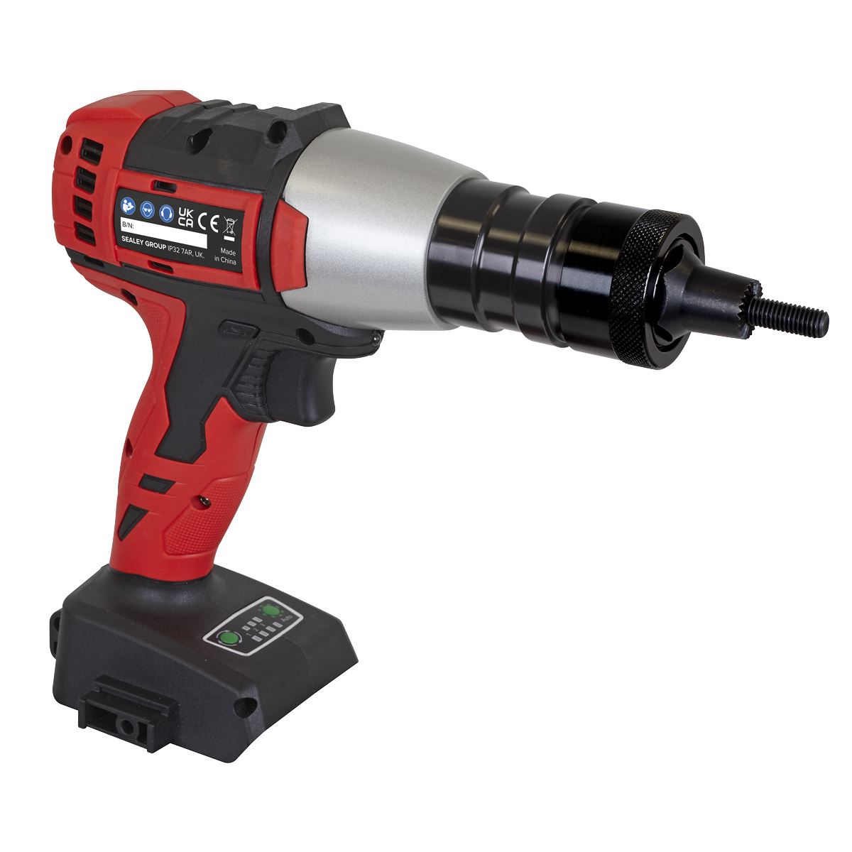 Sealey Cordless Nut Riveter 20V SV20 Series Body Only Brushless CP20VNR