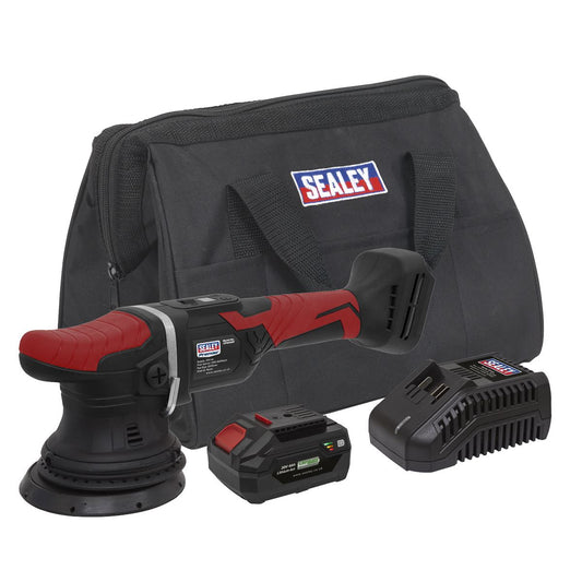 Sealey Cordless Orbital Polisher Kit 20V SV20 Series �125mm CP20VOPKIT