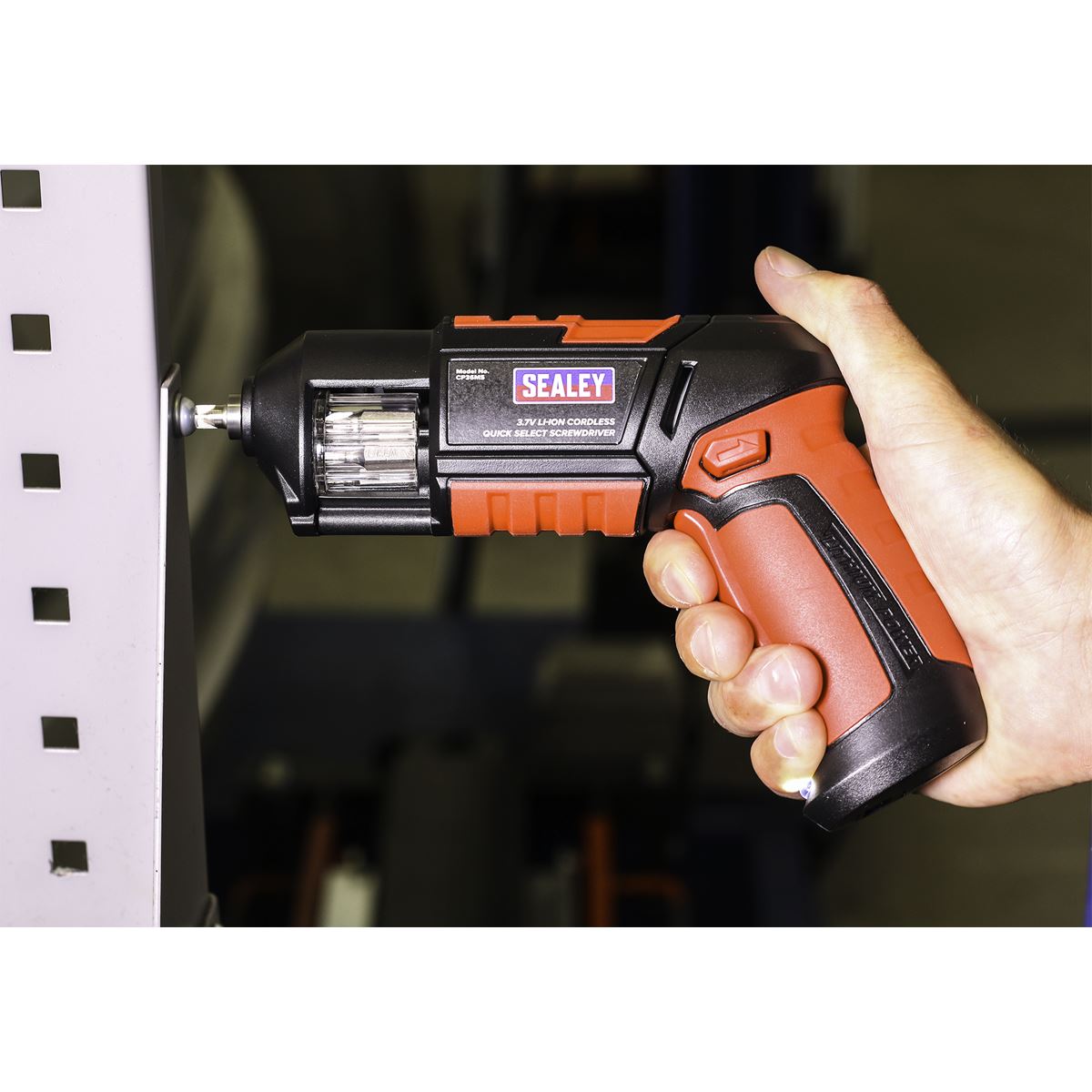 Sealey Cordless Screwdriver Quick Select 14pc 3.7V Lithium-ion CP36MS