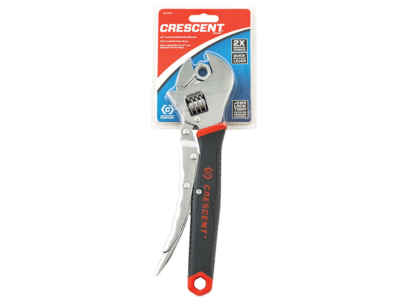 Crescent Locking Adjustable Wrench 250mm 10in CREACL10VS