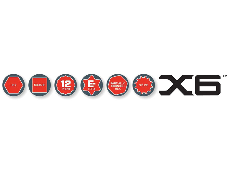 Crescent® X6™ Ratcheting Spanner Set, 2 Piece CRECX6DBM2