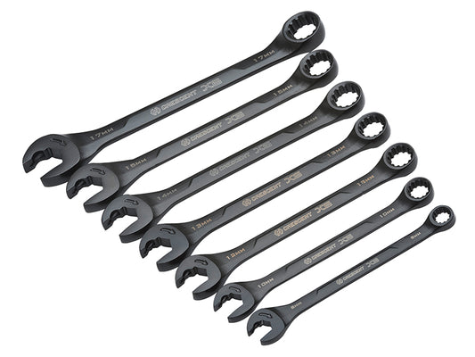 Crescent® X6™ Open End Ratcheting Spanner Set, 7 Piece CRECX6RWM7