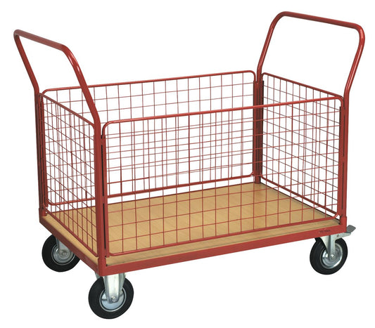 Sealey Platform Truck with 4 Removable Sides 300kg 1200 x 800mm CST773