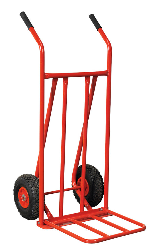 Sealey Sack Truck with Pneumatic Tyres Folding 150kg Capacity CST800