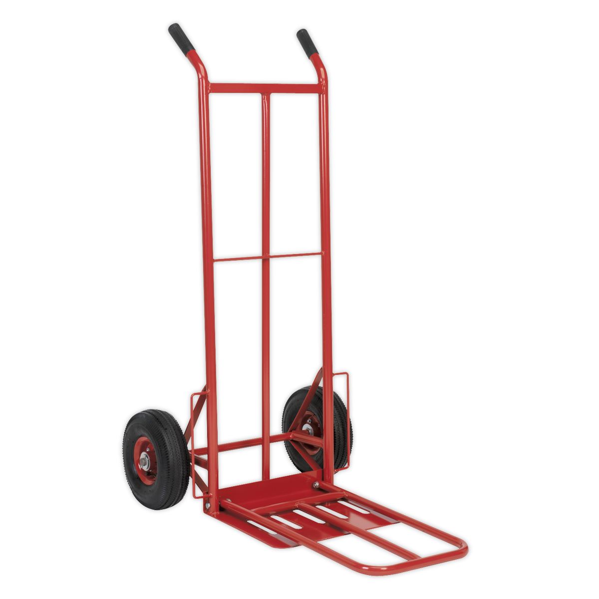 Sealey Sack Truck with Pneumatic Tyres & Folding 250kg Capacity CST990