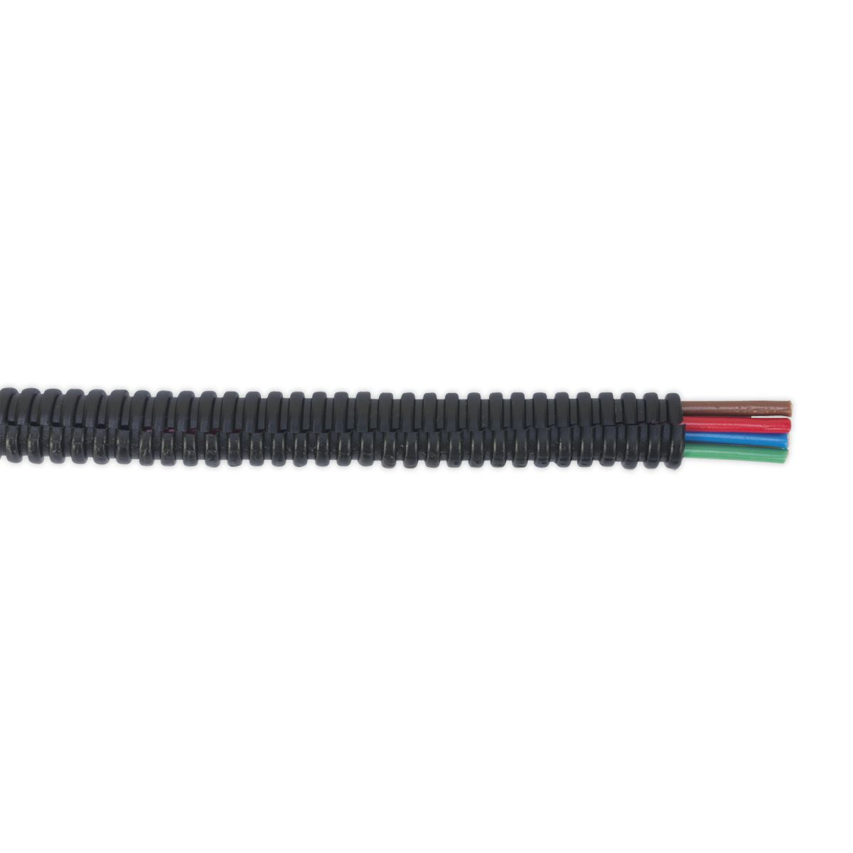 Sealey Convoluted Cable Sleeving Split �7-10mm 100m CTS07100