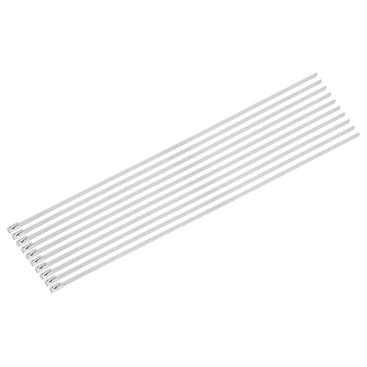 Sealey Stainless Steel Cable Tie 300mm x 4.6mm Pack of 100 CTSS300