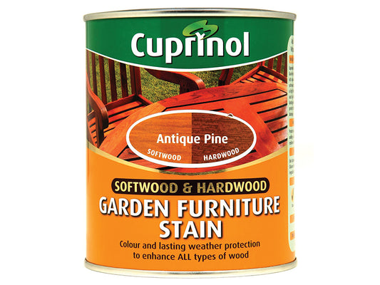 Cuprinol Softwood & Hardwood Garden Furniture Stain Antique Pine 750ml CUPGFSAP750