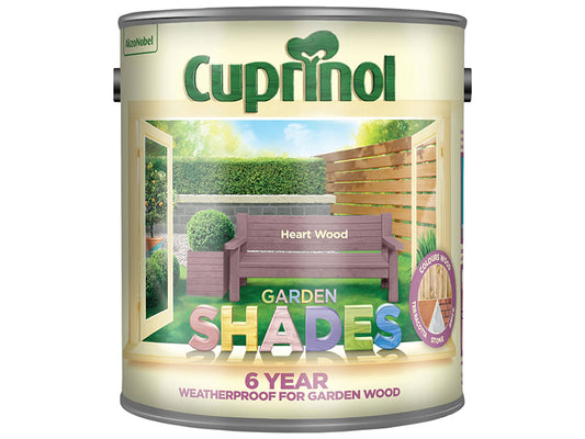 Cuprinol Garden Shades Heart Wood 2.5 litre CUPGSHW25L