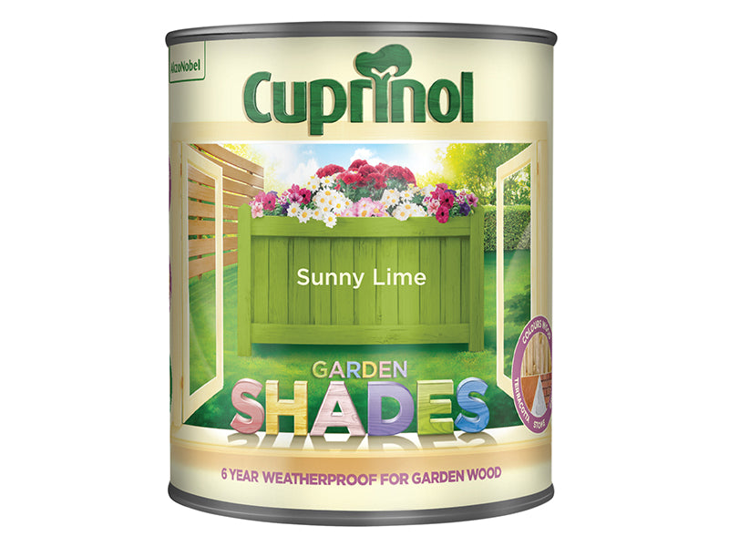 Cuprinol Garden Shades Sunny Lime 1 litre CUPGSSL1L