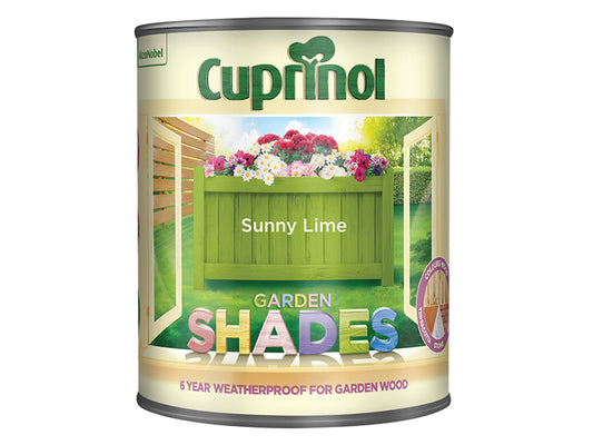 Cuprinol Garden Shades Sunny Lime 1 litre CUPGSSL1L