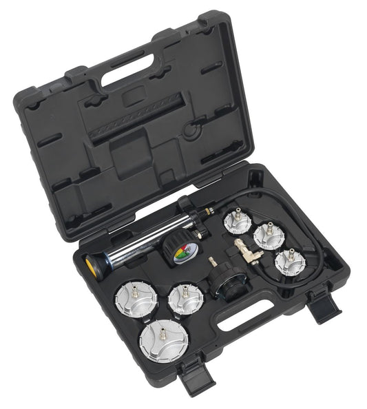 Sealey Cooling System Pressure Test Kit 7pc - Commercial CV0011