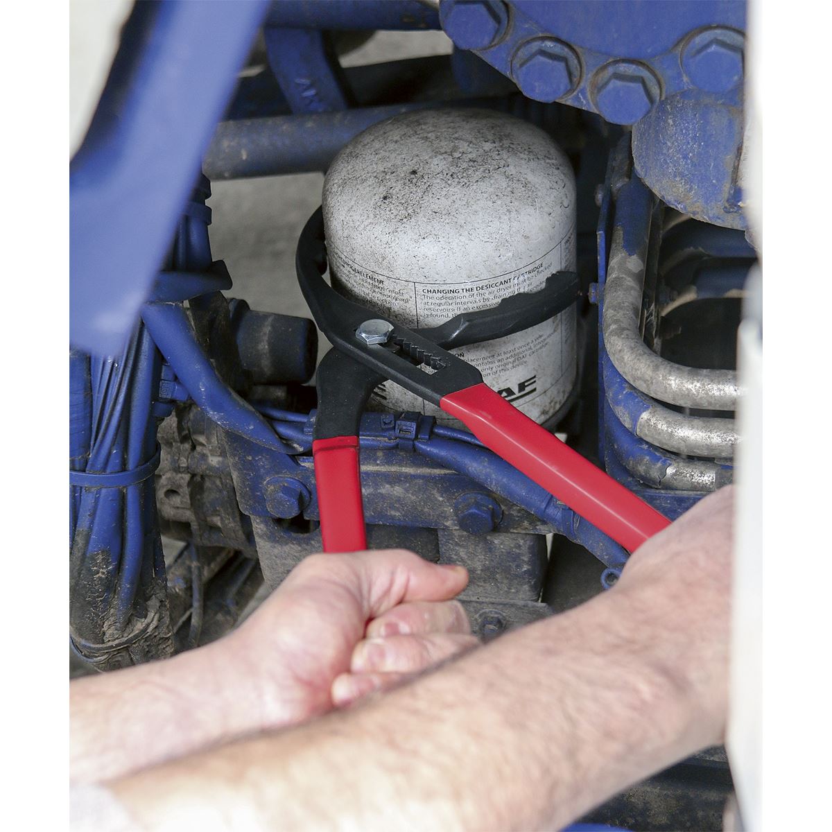 Sealey Oil Filter Pliers �95-178mm - Commercial CV6412