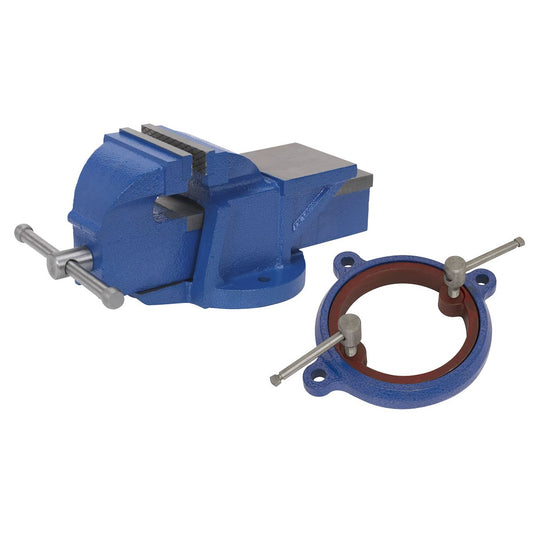 Sealey Professional Heavy Duty Vice 100mm with Swivel Base CVXTB100COMBO