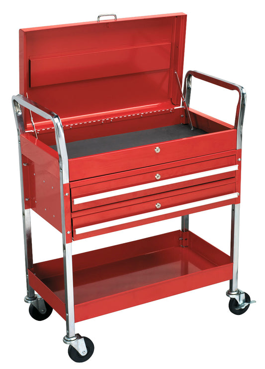 Sealey Trolley 2-Level Heavy-Duty with Lockable Top & 2 Drawers CX1042D