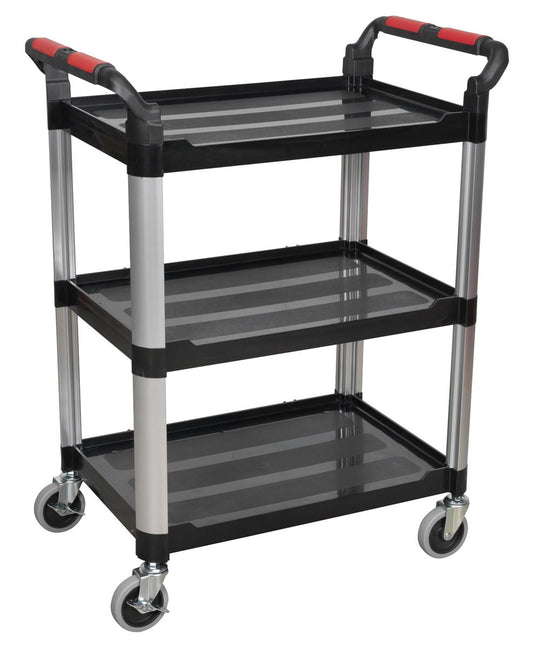 Sealey Workshop Trolley 3-Level Composite - 3 Wall CX309
