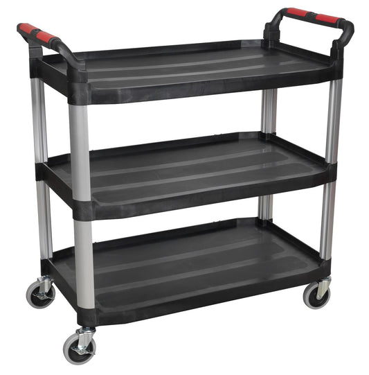 Sealey Workshop Trolley 3-Level Composite - 3 Wall CX310