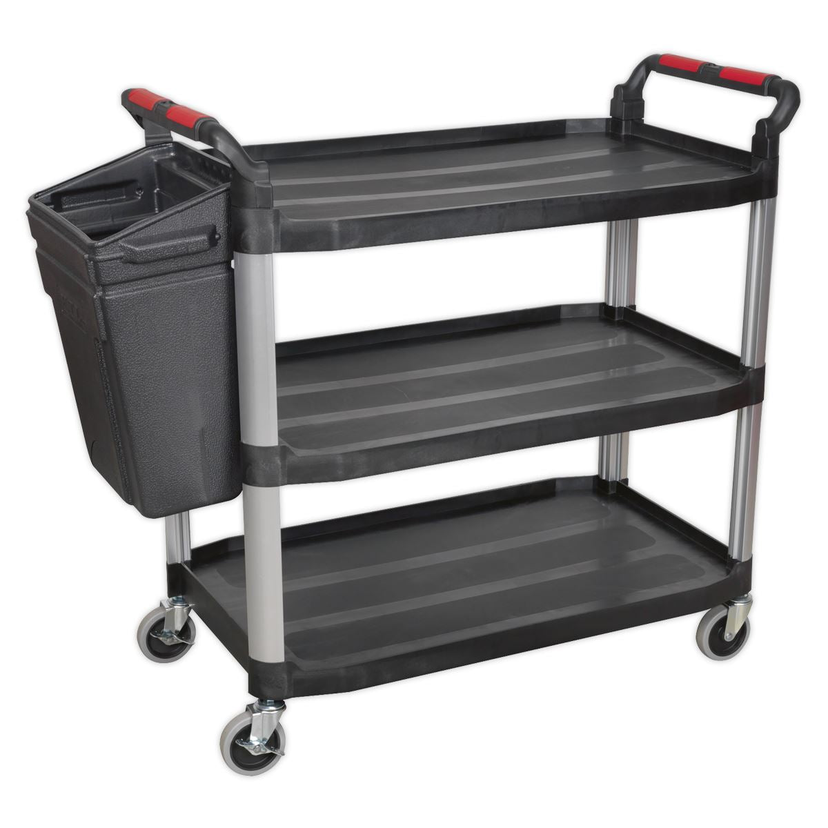 Sealey Workshop Trolley 3-Level Composite - 3 Wall CX310