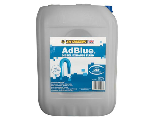 Silverhook AdBlue® Diesel Exhaust Treatment Additive 10Kg D/ISGAD10