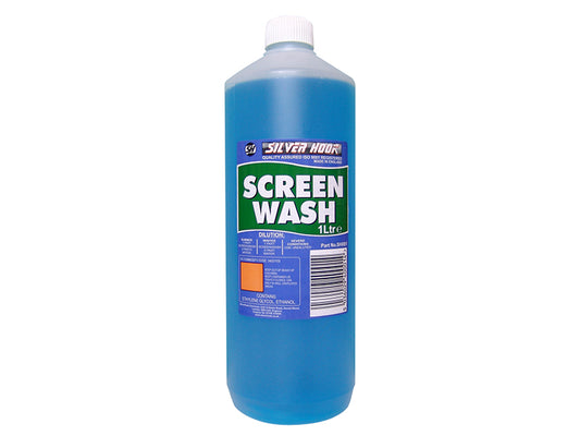 Silverhook Concentrated All Seasons Screen Wash 1 litre D/ISHXB1