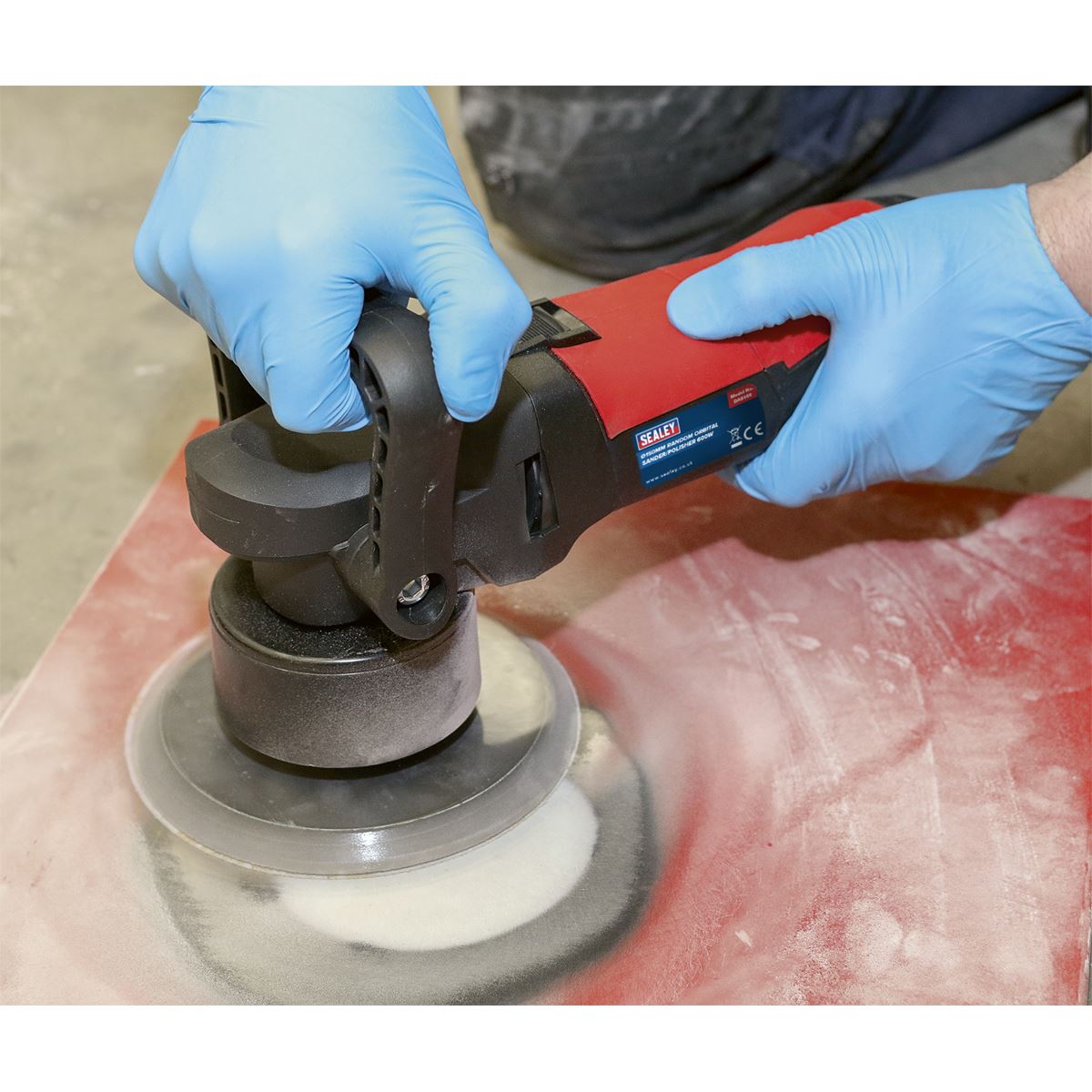 Sealey Random Orbital Dual Action Sander/Polisher �150mm 600W/230V DAS149